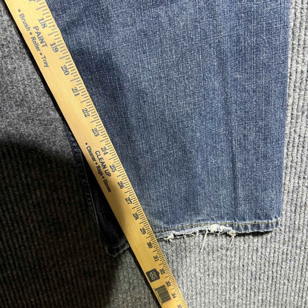 Levis 569 Loose Straight Jeans Mens 40x32 Blue Denim Baggy Distressed Casual - Picture 2 of 12